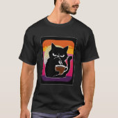 Angry Cat Joe 3 blk Mens T-Shirt (Vorderseite)