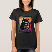 Angry Cat Joe 3 blk Womens T-Shirt (Vorderseite)
