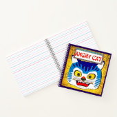 Angry Cat Notizblock (Innenseite)