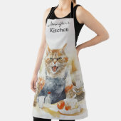 Angry Cat Pet Lover Schürze (InSitu)