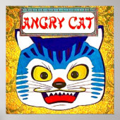 Angry Cat Poster (Vorne)