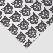 Angry Cat Seidenpapier (Ausschnitt)