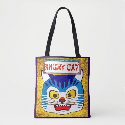 Angry Cat Tasche (Vorderseite)