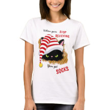 Angry Cat You Get Socks Weihnachten