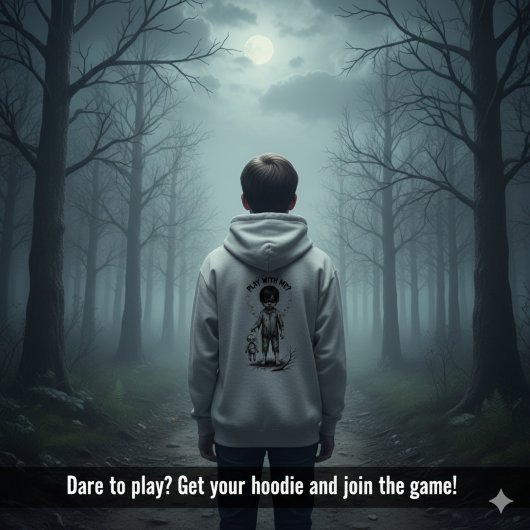 Angry Child Horror Tee with Creepy Doll