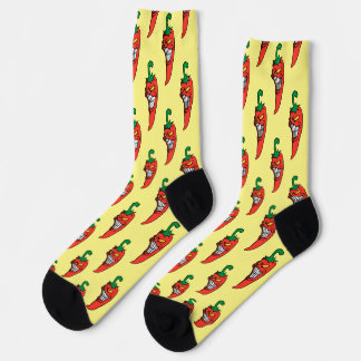 Angry Chili Socken
