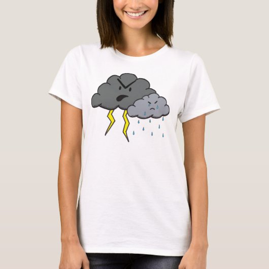 Angry Cloud T-Shirt (Vorderseite)