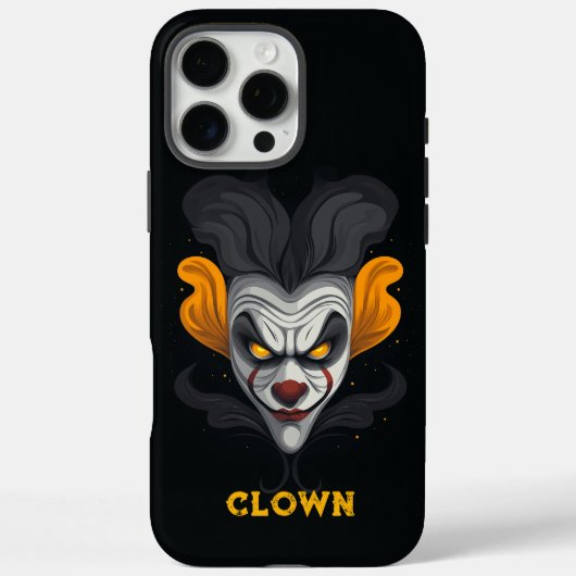 Angry Clown Personalisiert Case-Mate iPhone Hülle (Rückseite)