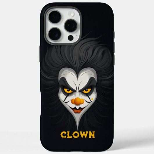 Angry Clown Personalisiert Case-Mate iPhone Hülle (Rückseite)