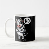 Angry Cow No - Funny Cow Lover Dairy Farmer Kaffeetasse (Links)