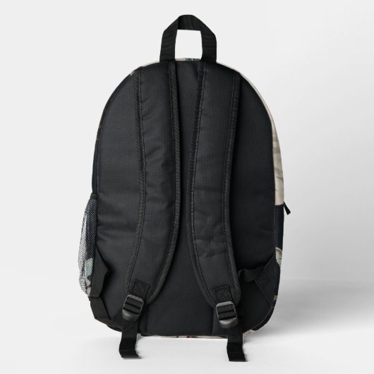 Angry Cupid Bedruckter Rucksack (Rückseite)