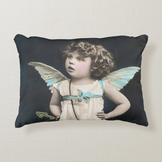 Angry Cupid Dekokissen (Vorderseite)