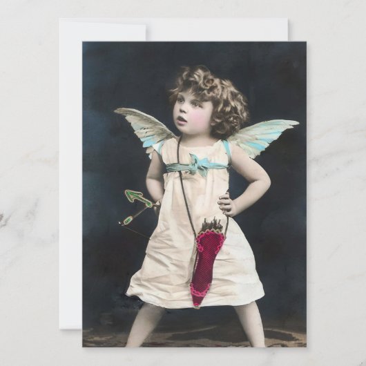 Angry Cupid Einladung (Vorderseite)
