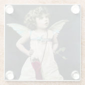 Angry Cupid Glasuntersetzer (Rückseite)