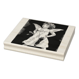 Angry Cupid Gummistempel