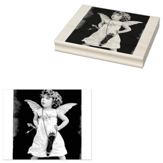 Angry Cupid Gummistempel (Stempel)