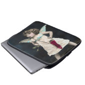 Angry Cupid Laptopschutzhülle (Vorne Knopf)