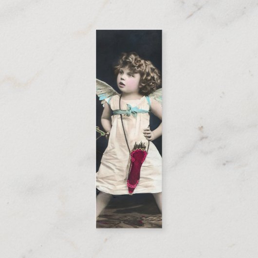 Angry Cupid Mini Visitenkarte (Rückseite)