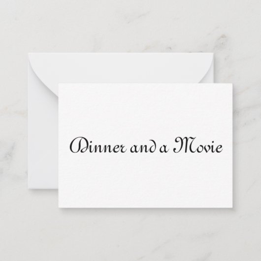 Angry Cupid Mitteilungskarte (Rückseite)