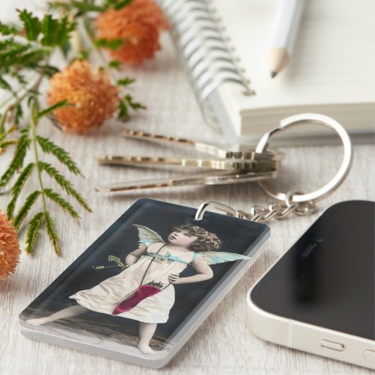 Angry Cupid Schlüsselanhänger (Vorderseite rechts)