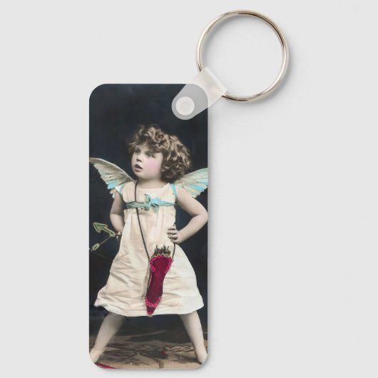 Angry Cupid Schlüsselanhänger (Rückseite)