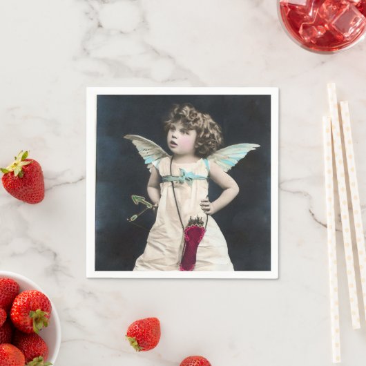 Angry Cupid Serviette (Beispiel)