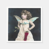 Angry Cupid Serviette (Vorderseite)