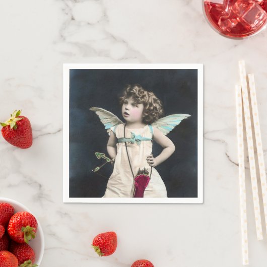 Angry Cupid Serviette (Beispiel)