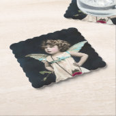 Angry Cupid Untersetzer (angewinkelt)