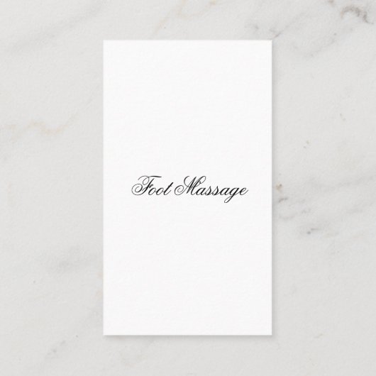 Angry Cupid Visitenkarte (Rückseite)