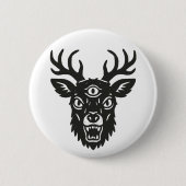 Angry Dear Button (Vorderseite)