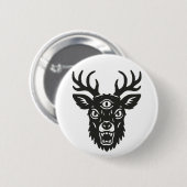 Angry Dear Button (Vorne & Hinten)