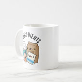 Angry-dients Funny Baking Pun Kaffeetasse (Vorderseite Links)
