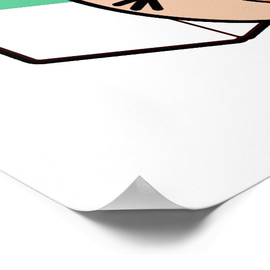 Angry-dients Funny Baking Pun Poster (Ecke)