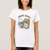 Angry-dients Funny Baking Pun T-Shirt (Vorderseite)