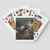 Angry Dino Spielkarten (Rückseite)