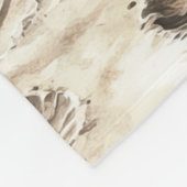 Angry Dinosaur Blanket Individuelle Name Personali Fleecedecke (Ecke)