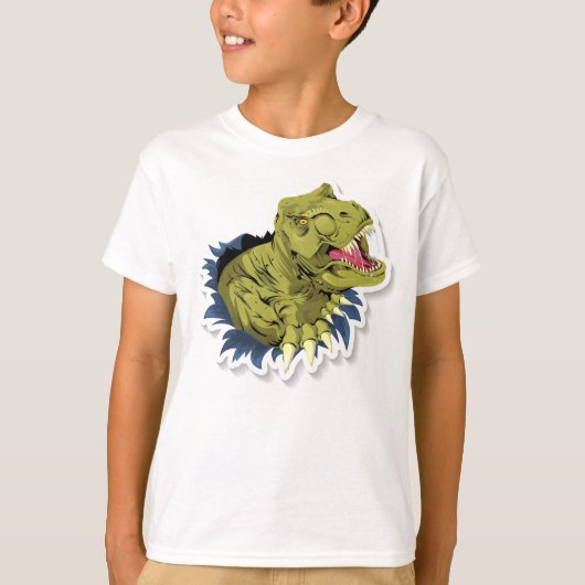 Angry Dinosaur T-Shirt (Vorderseite)