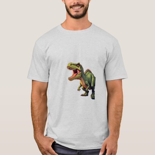 Angry Dinosaur T-Shirt (Vorderseite)