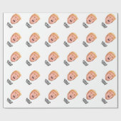 ANGRY DONALD TRUMP CUSTOM GESCHENKPAPIER (Flach)
