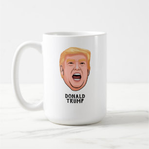 ANGRY DONALD TRUMP CUSTOM KAFFEETASSE