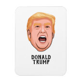 ANGRY DONALD TRUMP CUSTOM MAGNET (Vertikal)