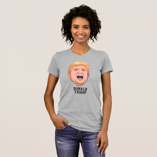 ANGRY DONALD TRUMP CUSTOM T-Shirt (Vorne ganz)