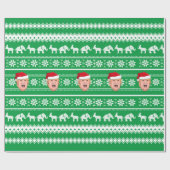 Angry Donald Trump Weihnachten Geschenkpapier (Flach)