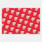 Angry Donald Trump Weihnachten Geschenkpapier Set (Vorderseite 3)
