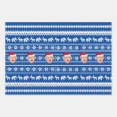 Angry Donald Trump Weihnachten Geschenkpapier Set (Vorderseite)