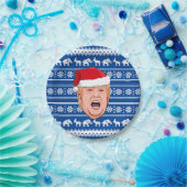 Angry Donald Trump Weihnachten Pappteller (Party)