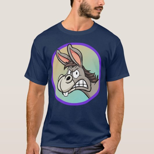 Angry Donkey T - Shirt (Vorderseite)