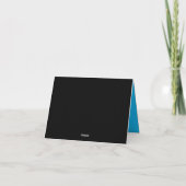 Angry Donut: Aus Geduld neu Dankeskarte (Rückseite)