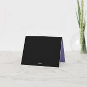 Angry Donut: Aus Geduld neu Dankeskarte (Rückseite)